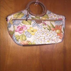 Floral Fossil Purse